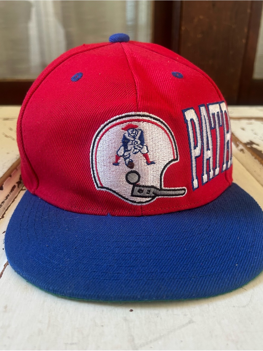New England Patriots Mitchell And Ness Hat Snapback NFL Vintage Collection